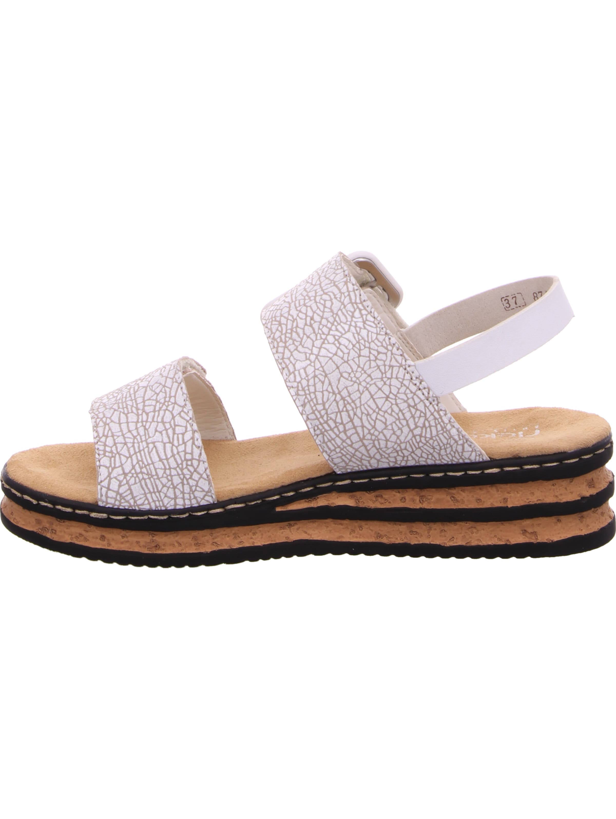 Rieker Sandals '62950' in White