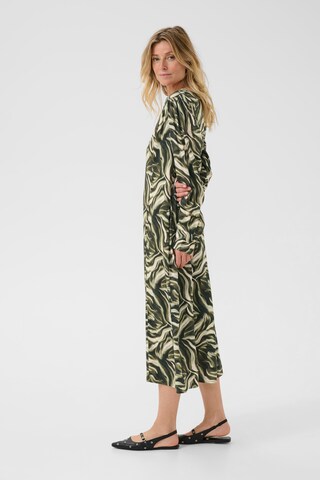 Cream Dress 'CRBeva' in Green