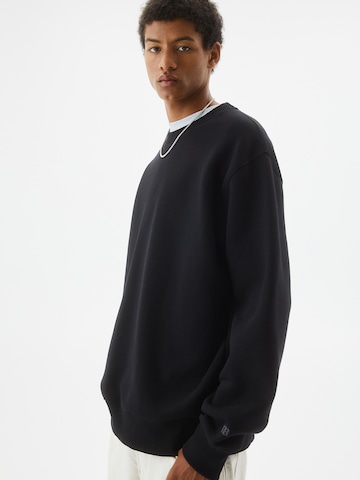 Pull&Bear Sweatshirt i sort