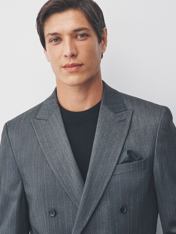 Coupe regular Veste de costume Next en gris