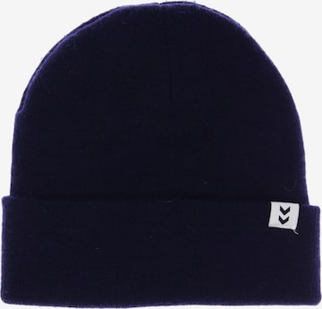 Hummel Hat & Cap in One size in Blue: front