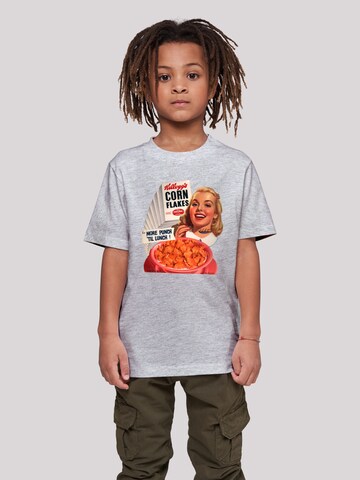 T-Shirt 'Kellogg's Corn Flakes Cereal 1950's' F4NT4STIC en gris : devant