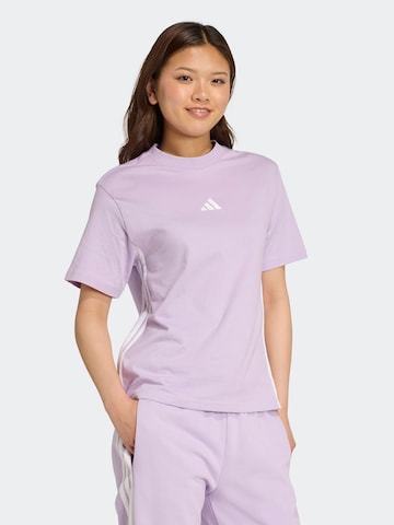 ADIDAS SPORTSWEAR Λειτουργικό μπλουζάκι 'Essentials' σε λιλά: μπροστά