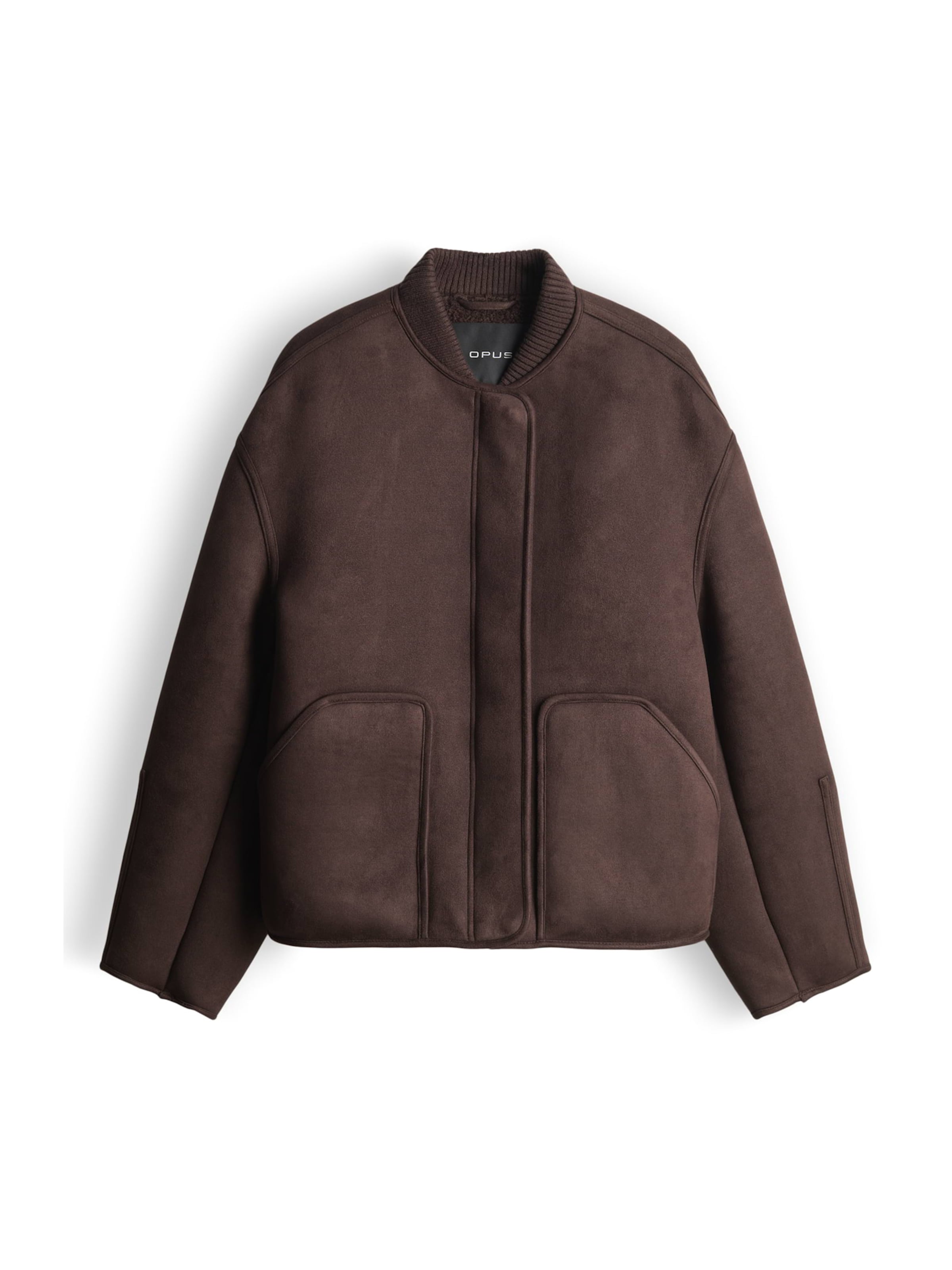 OPUS - Chaqueta de entretiempo 'Halissa' en marrón: frente