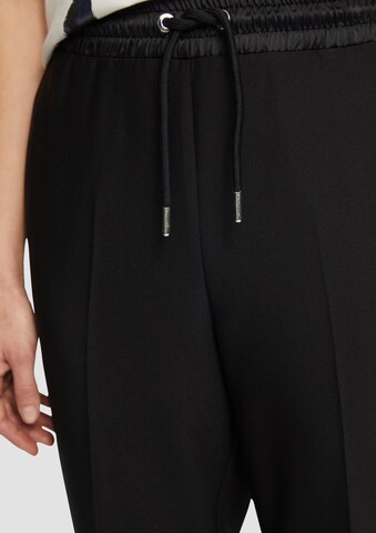 s.Oliver Loosefit Broek in Zwart