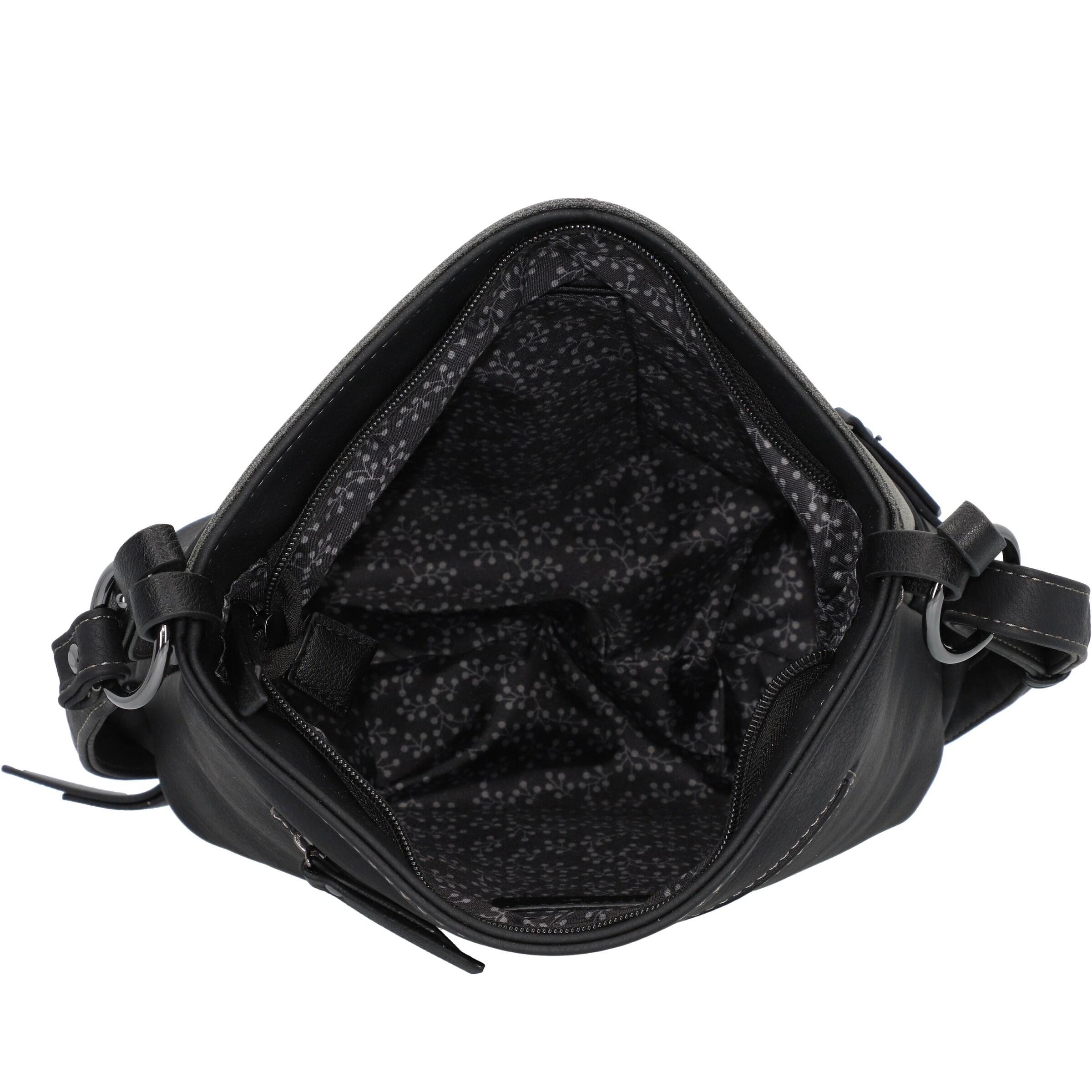 TOM TAILOR Tasche 'Elin' in Schwarz