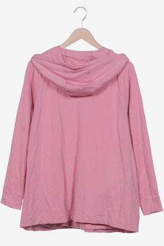 SAMOON Sweatshirt & Zip-Up Hoodie in 5XL in Pink