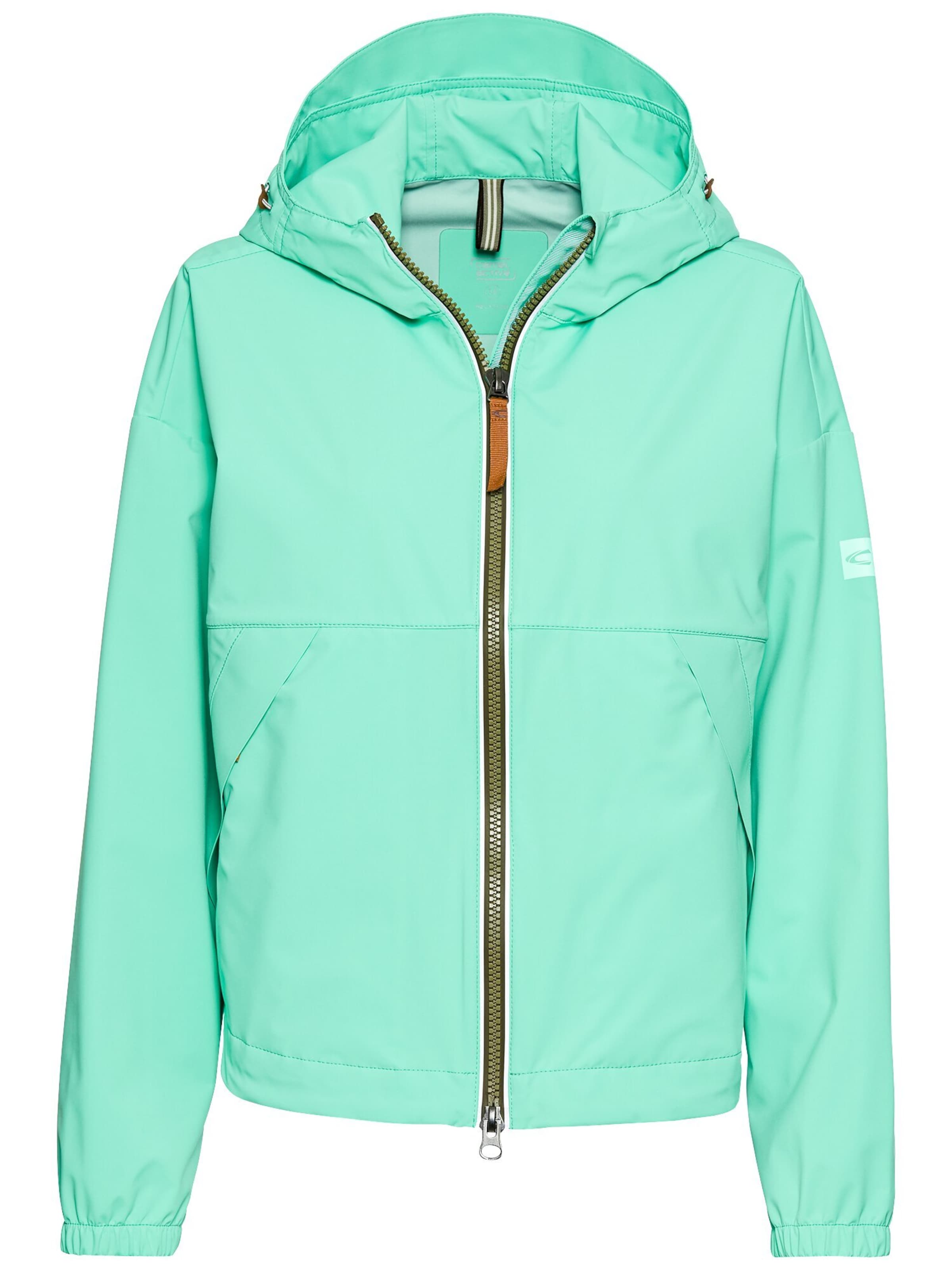 CAMEL ACTIVE Windbreaker aus recyceltem Polyester in Grün: Vorderseite