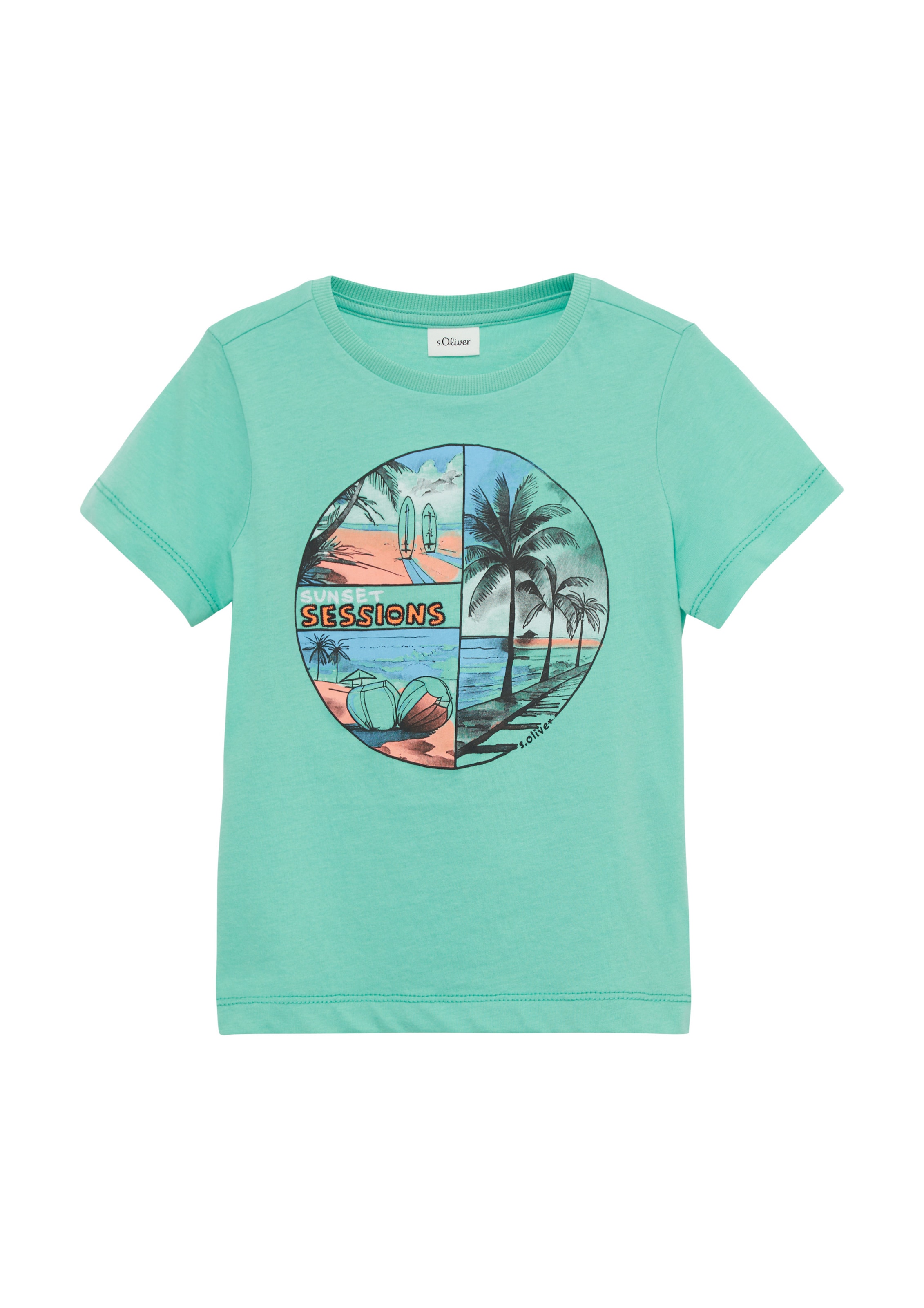 s.Oliver T-Shirt in Grün: Vorderseite