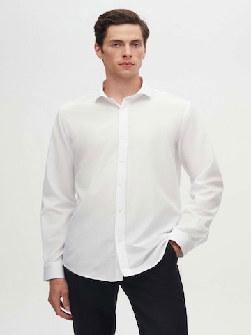 D’S Damat Shirt in Wit: voorkant
