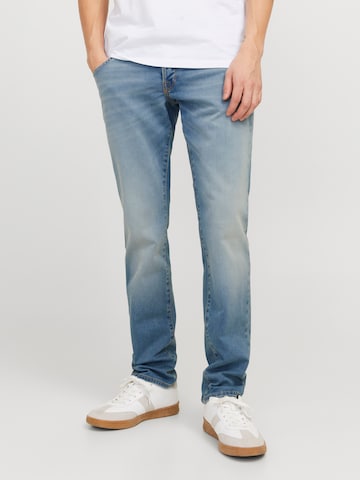 JACK & JONES Regular Jeans 'JJIMike JJFox' in Blue: front