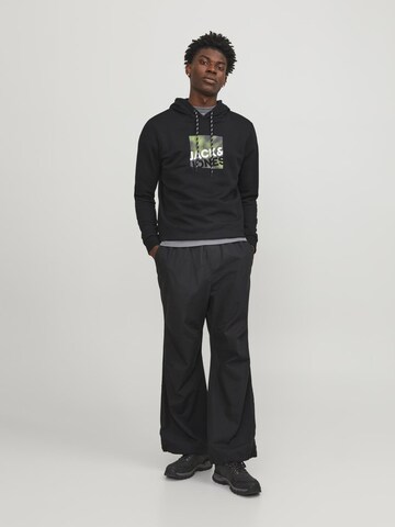 JACK & JONES Sweatshirt 'JCOLogan' in Black