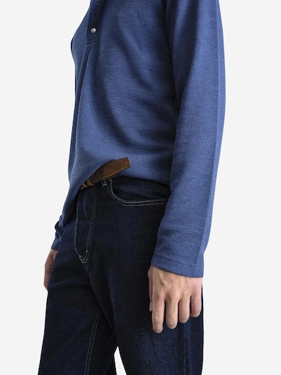 Giesto Shirt in de kleur Donkerblauw, Productweergave