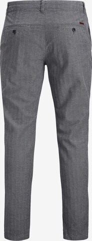 JACK & JONES Slimfit Hose 'Ollie' in Grau