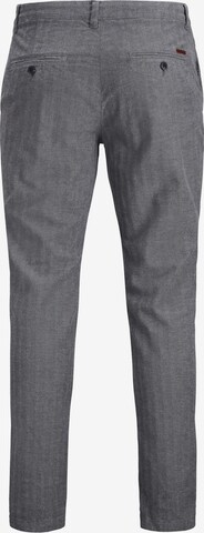Coupe slim Pantalon chino 'Ollie' JACK & JONES en gris