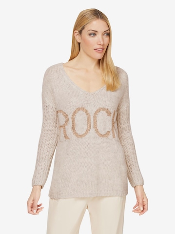 Rick Cardona by heine Sweater in Beige: front