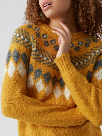 VERO MODA Sweater in Orange