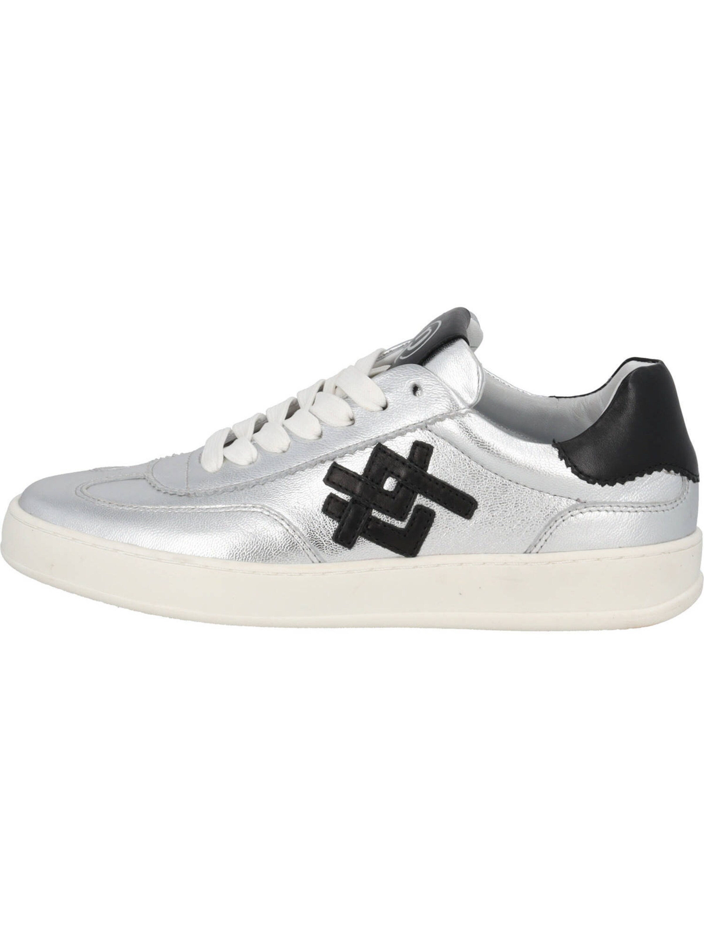 Palado Sneakers laag 'Bonefee' in Zilver: voorkant