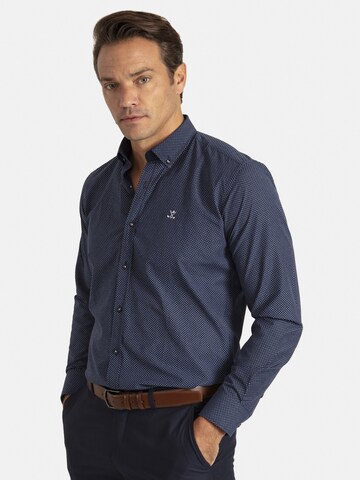 Regular fit Camicia 'Dinant' di Sir Raymond Tailor in blu