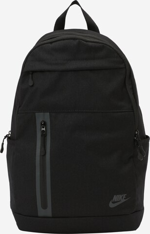 Nike Sportswear Backpack in Black: front