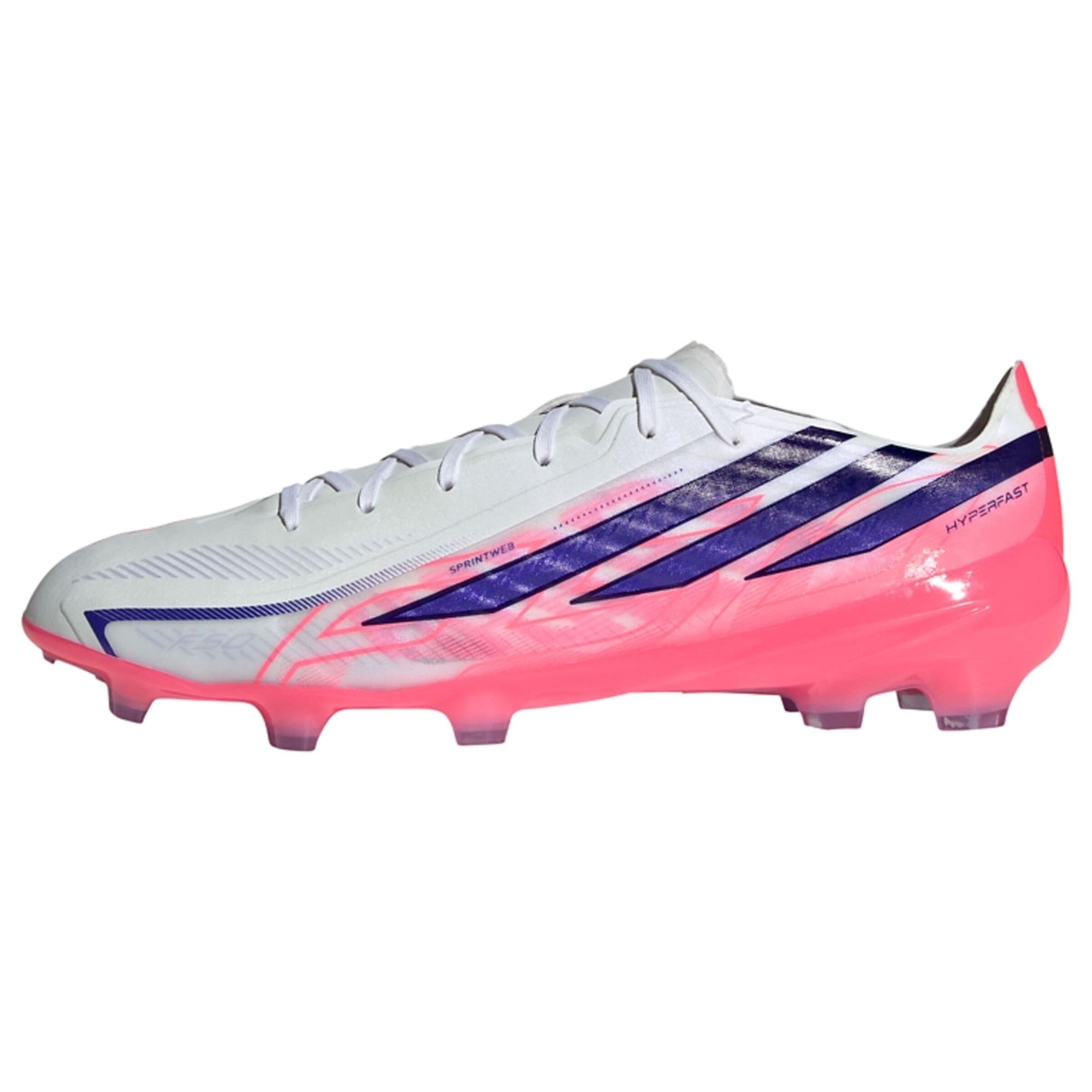 Chaussure de foot 'F50 Hyperfast Pro' ADIDAS PERFORMANCE en blanc : devant