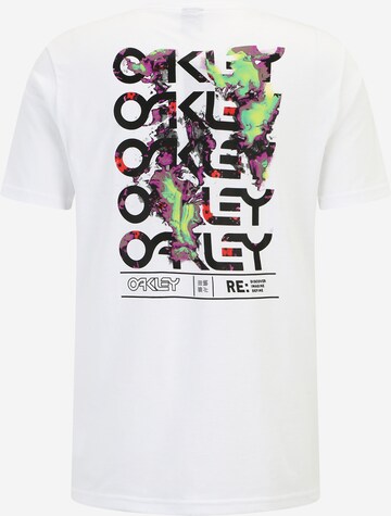 OAKLEY Functioneel shirt 'Wynwood' in Wit