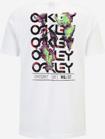 T-Shirt fonctionnel 'Wynwood' OAKLEY en blanc