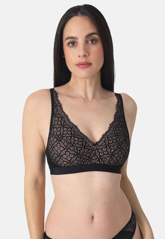sassa Bustier BH 'HAPPY CHOICE' in Zwart