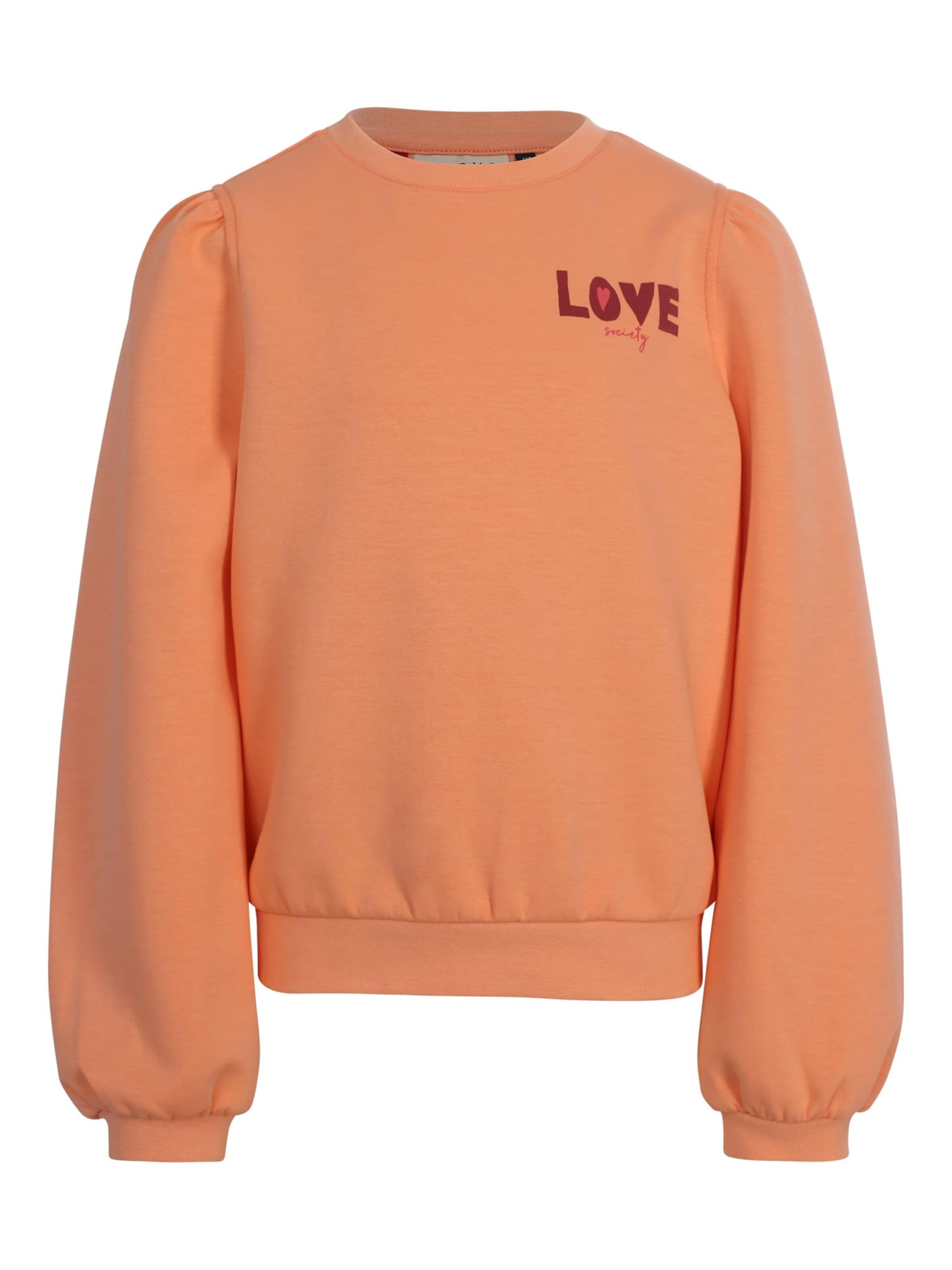 Looxs Revolution Sweatshirt in Orange: front