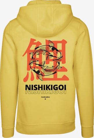 F4NT4STIC Sweatshirt 'Nishikigoi' in Gelb