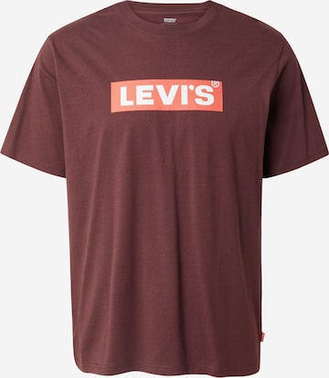 LEVI'S ® - Camisa em vermelho: frente