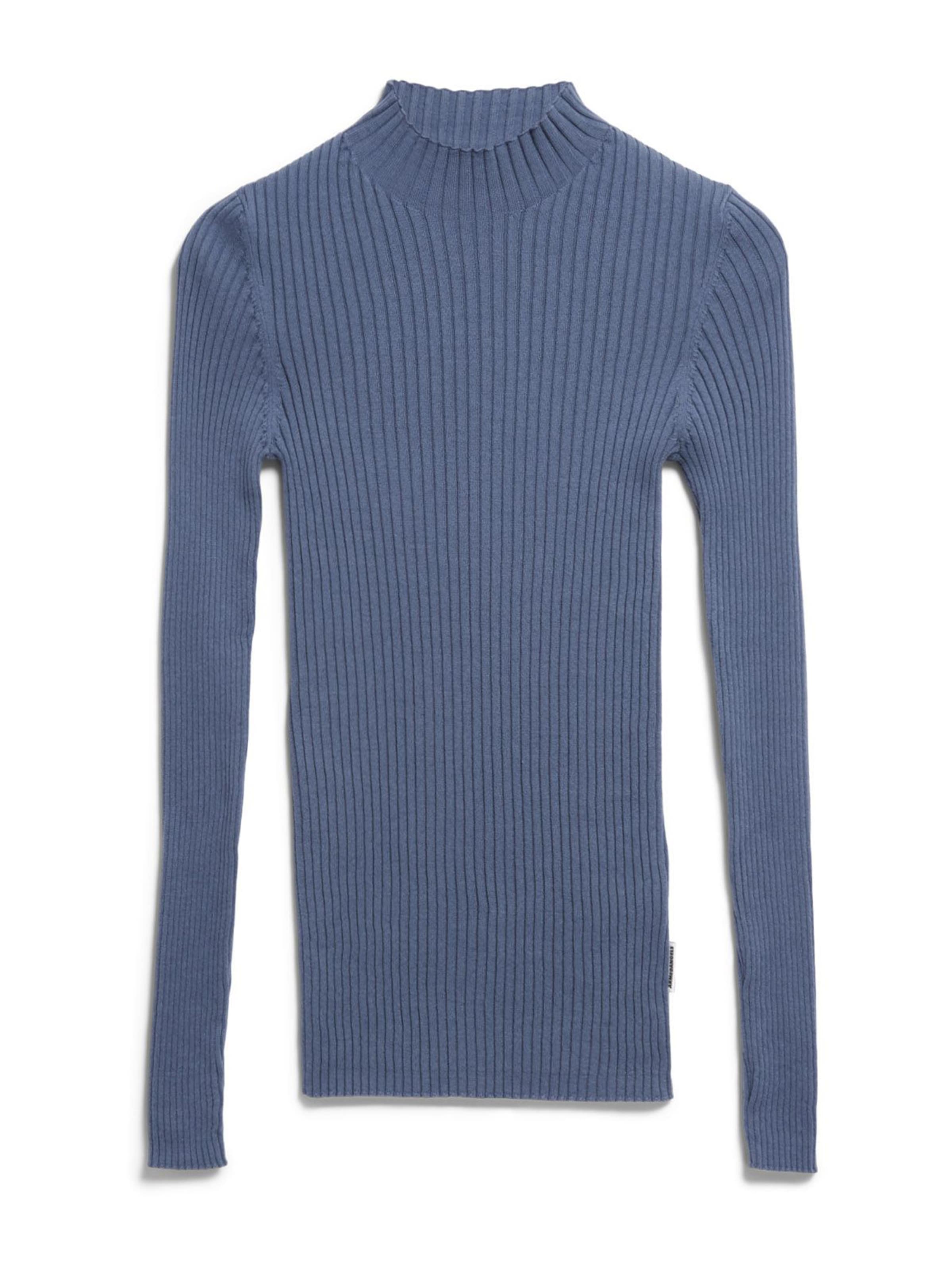 ARMEDANGELS Sweater 'Alaania' in Blue: front