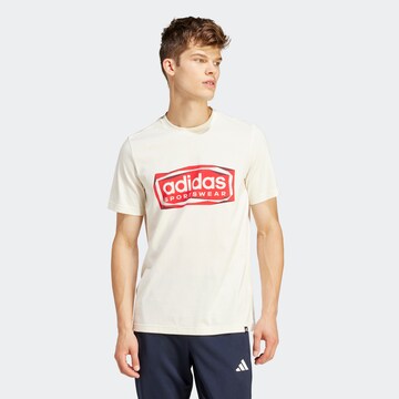 ADIDAS SPORTSWEAR Funkčné tričko - Biela: predná strana