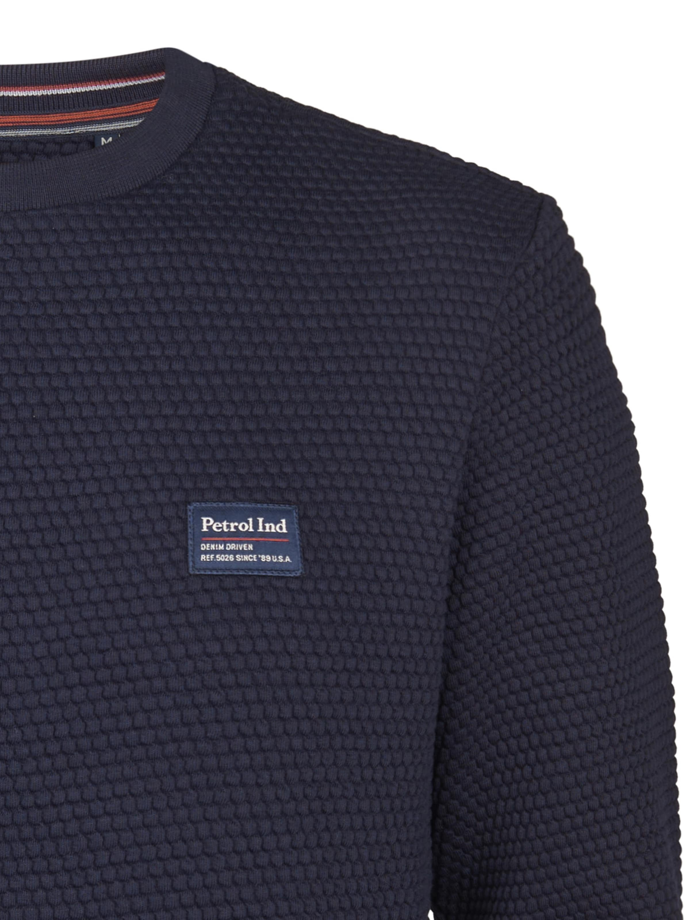 Petrol Industries - Sudadera 'Gunnison' en azul