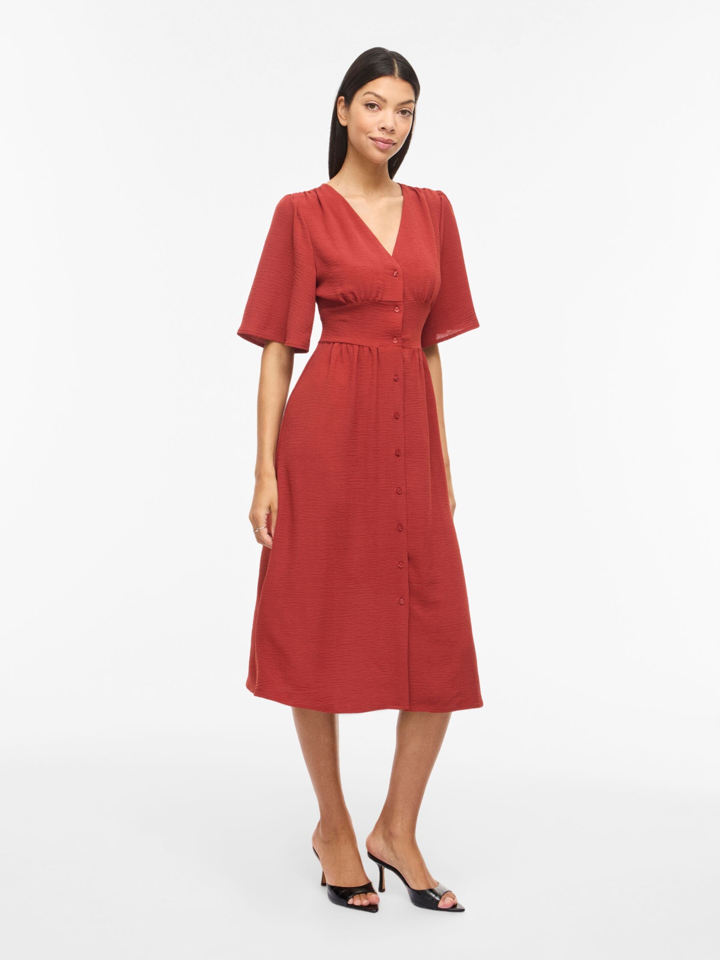 Robe 'VISKOV' VILA en marron