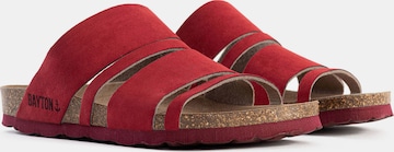 Bayton - Zapatos abiertos 'Leiria' en rojo