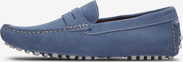 LOTTUSSE Mocassins ' Nautico ' in Blauw: voorkant