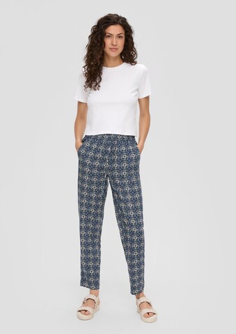 s.Oliver Tapered Hose in Blau