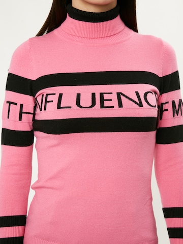 rožinė Influencer Megztinis