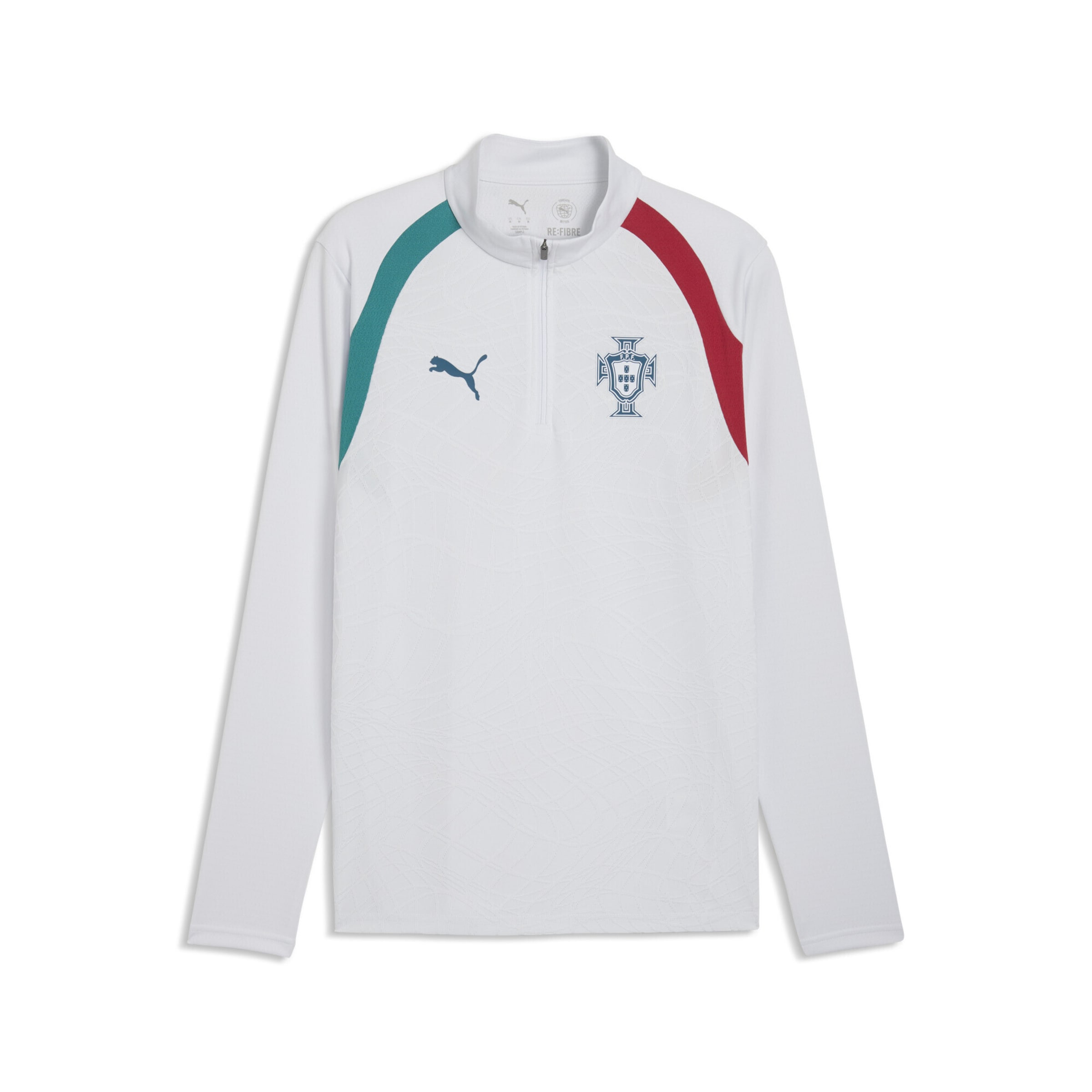 PUMA Functioneel shirt 'Portugal' in Wit: voorkant