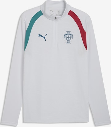 T-Shirt fonctionnel 'Portugal' PUMA en blanc : devant