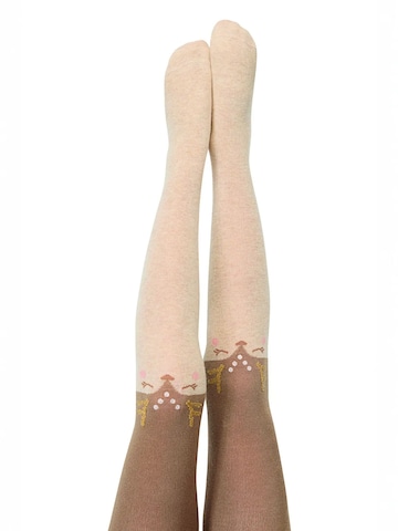 Penti Panty's 'PENTI Mädchen Pretty Sweet Deer Strumpfhose' in Gemengde kleuren: voorkant