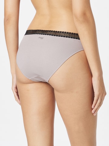 SLOGGI Panty 'GO Ribbed' in Grey