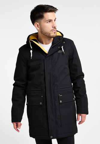 Veste fonctionnelle 'Arctic' ICEBOUND en noir : devant