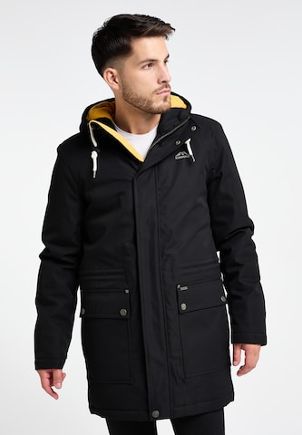 Veste fonctionnelle 'Arctic' ICEBOUND en noir : devant