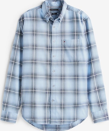 TOMMY HILFIGER Hemd in Blau: Vorderseite