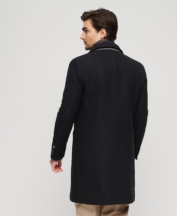 Superdry Between-Seasons Coat in Black