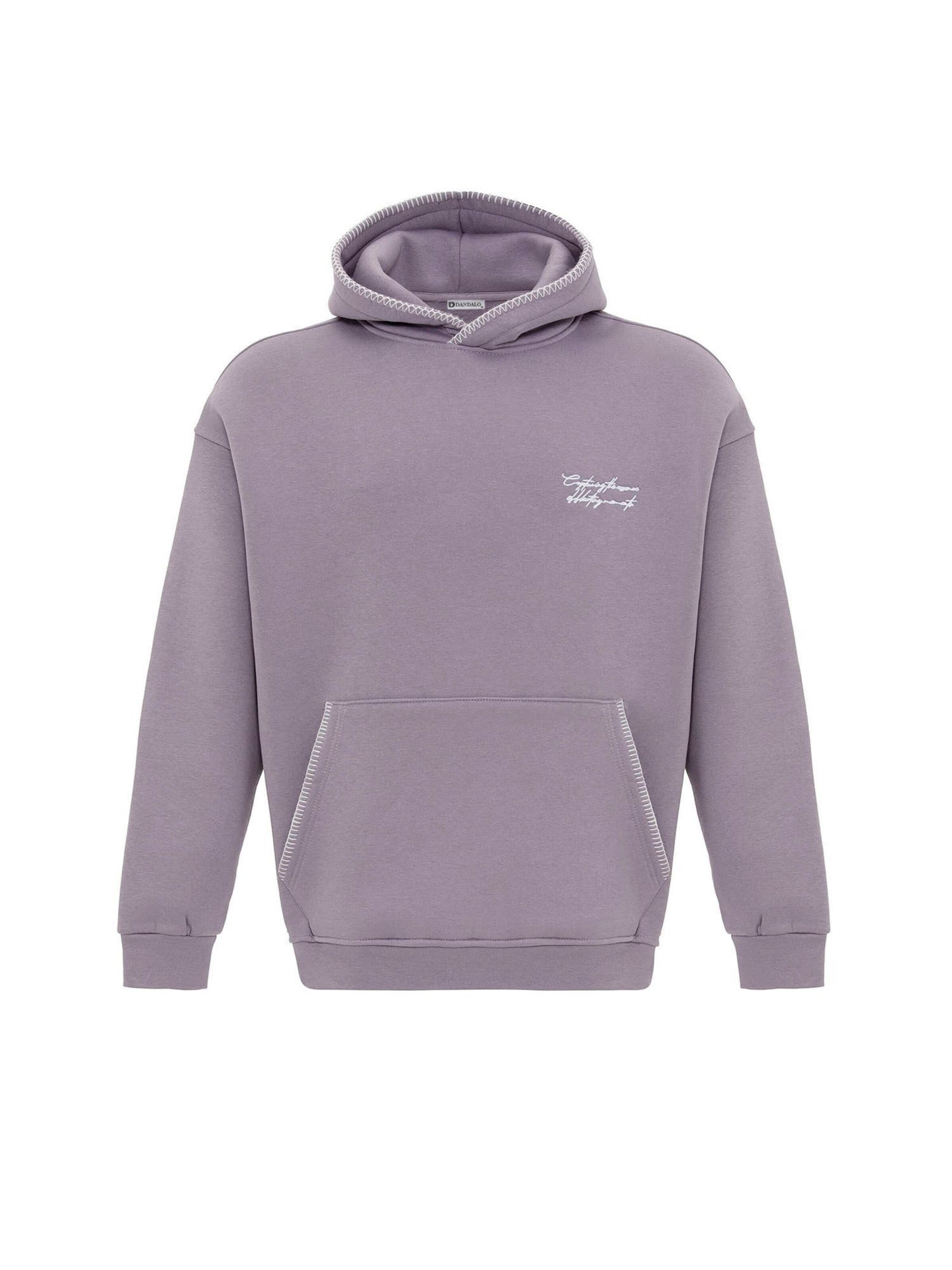 Felpa di Dandalo in lilla: frontale