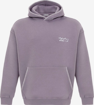 purpurinė Dandalo Megztinis be užsegimo: priekis