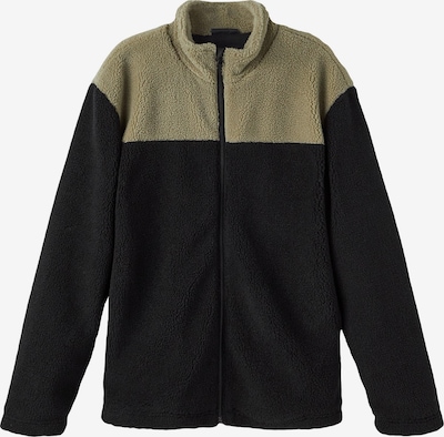 NAME IT Fleece Jacket in Beige / Black, Item view